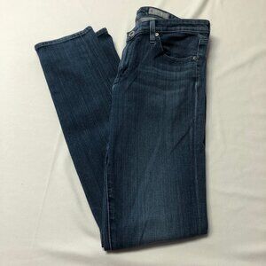 AG Adriano Goldschmied The Prima Mid-Rise Cigarette Blue Jean 27R